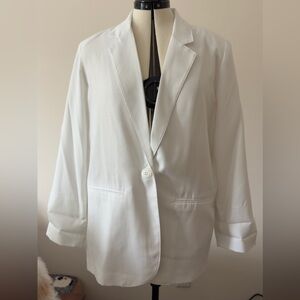Sag Harbor Classic White Blazer